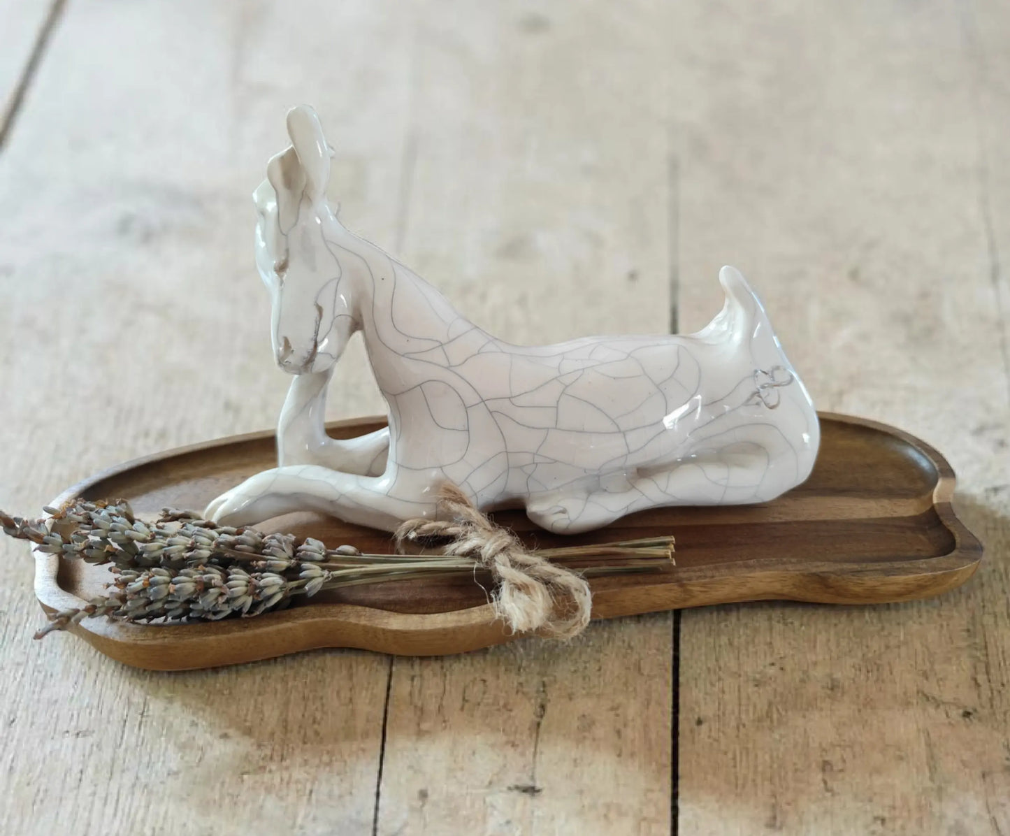 Chèvre La Penseuse de l’Ardèche Céramique artisanale