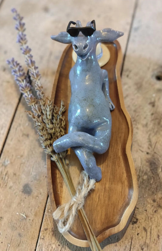 La Biquette qui bronze Céramique Ardèche